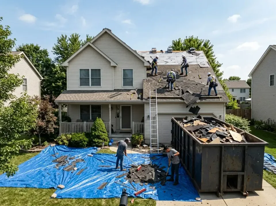 roof-replacement-debris-remova-004 — frequently asked questions, Cheapest Dumpster Rentals in Gahanna, OH
